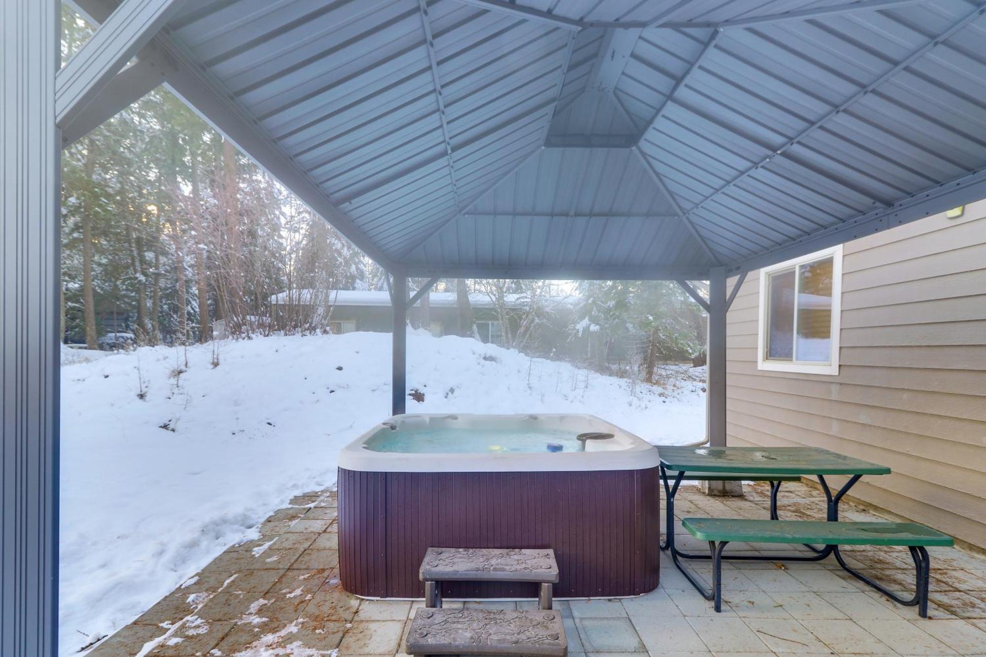 Columbia Falls Private Retreat Pool Table And Deck! Exteriér fotografie